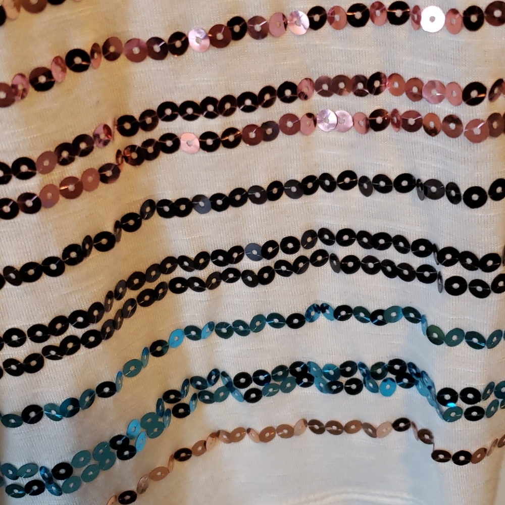American Rag sequin top tank - Picture 3 of 5